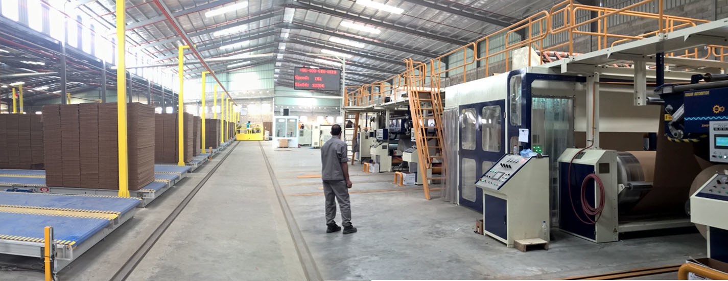 quality 3Ply Corrugated Cardboard Production Line factory