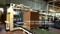 Model Project: 2Ply Corrugated Single Face Cardboard Corrugators Equipment Full-Auto Down Stacker