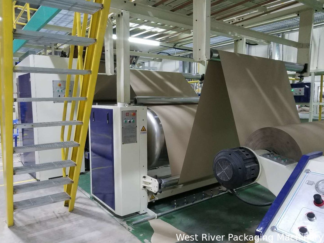 Double Layers PreheaterCorrugated Cardboard Making Machinery Paper