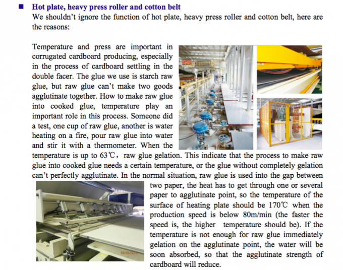 3/5/7ply Corrugated Cardboard Production Line Intelligent Temperature Control Speed 300M/min Width2200 C B E F Fluts
