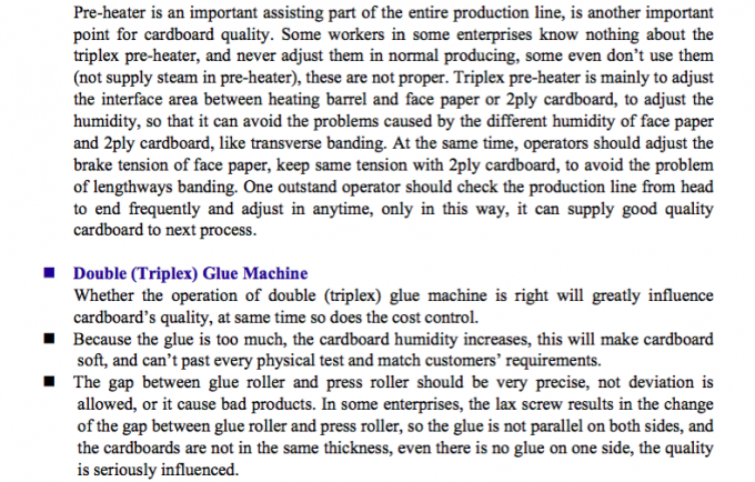3/5/7ply Corrugated Cardboard Production Line Intelligent Temperature Control Speed 300M/min Width2200 C B E F Fluts