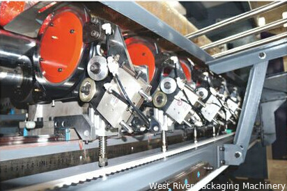 Thin Blade Slitter Scorer by  Computer Controlled for Corrugated Cardboard Slitting