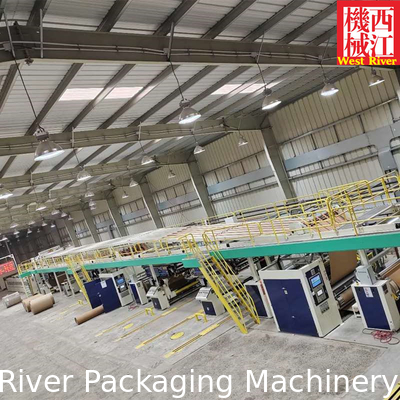 2Ply 3Ply 4Ply 5Ply Complete Corrugators Equipment For Cardboard Carton Box Making Multi Function Line