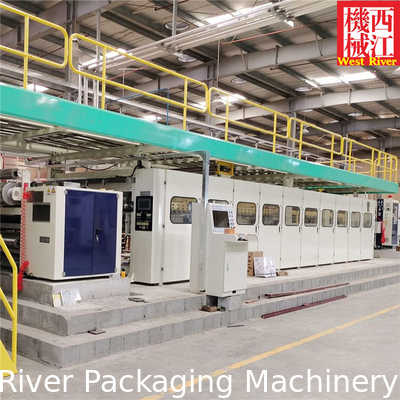 High-Performance 7-Layer Corrugated Machine with Efficient Production