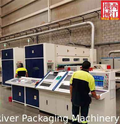 B, C flutes 3PLY Complete Corrugator Machines | 5 min change between 2 flutes