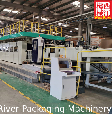 Upgradeable 2Ply Corrugated Single Face Production Line with Craft Paper Raw Materials