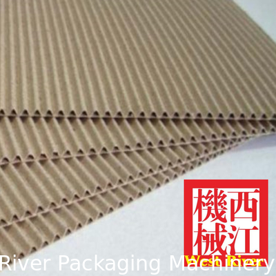 Upgradeable 2Ply Corrugated Single Face Production Line with Craft Paper Raw Materials