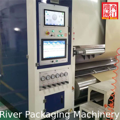 China newest 2 flute in 1 cardboard making machine- 5 minute fast change type inner vacuum single