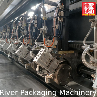 Fully Automatic 7 ply Corrugated cardboard production line-Slitter scorer