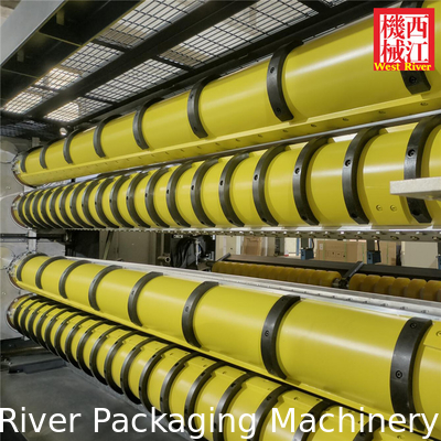 High Presicion Four Direct Drive Computer Helical Knife Cut-off Corrugated Cardboard Cutte