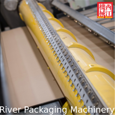 Computer Helical Knife Cut-off Corrugated Cardboard Cutting Four Direct Drive High Presicion