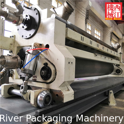 Vertical Cassette Single Facer Machine | 15 mins Change Flutes | Fully Auto Control | 2Ply Corrugator