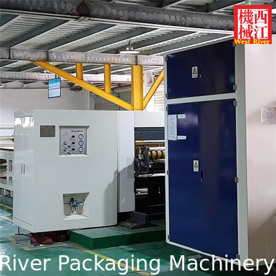 Best Quality Four Direct Drive Computer Helical Knife Precise Corrugated Cut-off