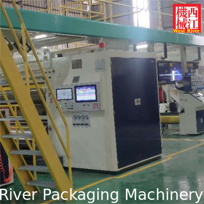 Vertical Cassette Single Facer Machine | 15 mins Change Flutes | Fully Auto Control | 2Ply Corrugator