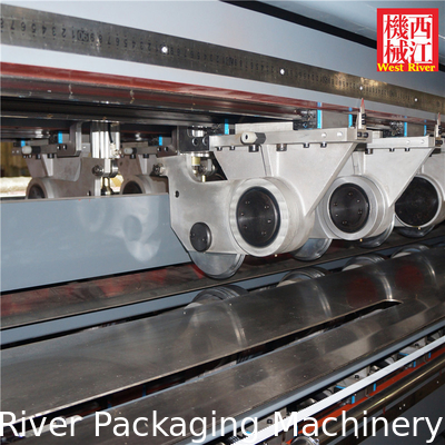 Automatic 5 Ply Complete Corrugation Cardboard Making Machine ERP SYSTEM High Quality