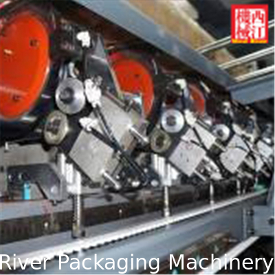 Fully Automatic 7 ply Corrugated cardboard production line-Slitter scorer