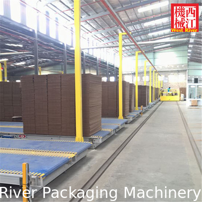 Customized Design Automatic Cardboard Logistics System | For Corrugation Plant | Connect with Printing and Finishing