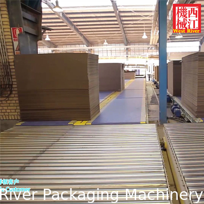 Customized Design Automatic Cardboard Logistics System | For Corrugation Plant | Connect with Printing and Finishing