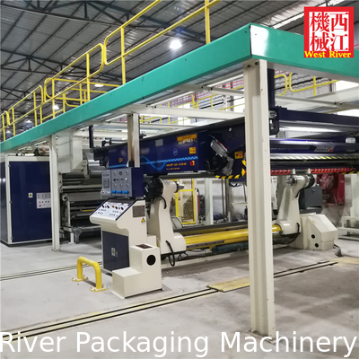 7Ply Fully Automatic Corrugated Cardboard Production Line with Newest System 100-350m/min AAA flutes