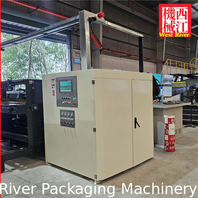 Single Layer NC servo CUT OFF Machine For Corrugated Cardboard  Line