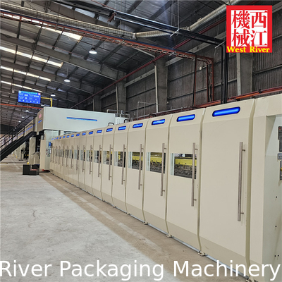 Temperature Control Double Facer Energy-Saving Baker Corrugated Pack Box Machine