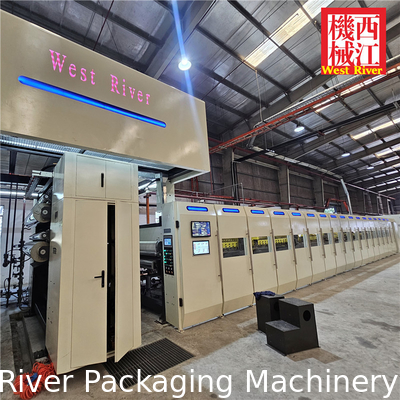 Temperature Control Double Facer Energy-Saving Baker Corrugated Pack Box Machine