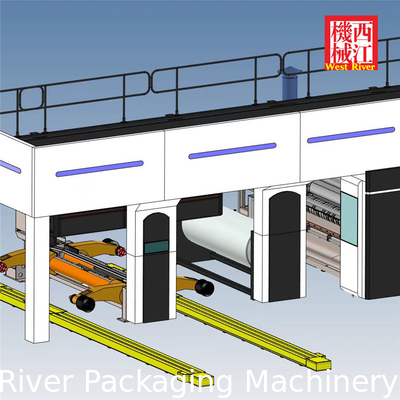 Fully Auto Cassette Type Single Facer | Automatic Inner Vacuum Corrugator for Corrugation Carton Line 100-400m/min