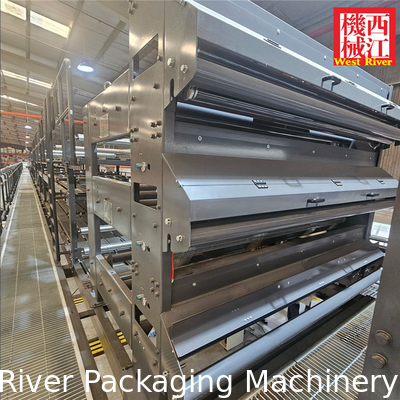 1/2/3 Layer Span Bridge, Automatic Tension Control, Cardboard Alignment and Web Guiding System