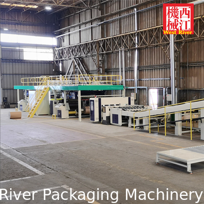 Smart 2.0 Series 2Ply Single Face Board Flower Package Complete Paper Corrugator Machines for