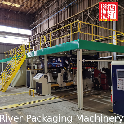 Smart 2.0 Series 2Ply Single Face Board Flower Package Complete Paper Corrugator Machines for