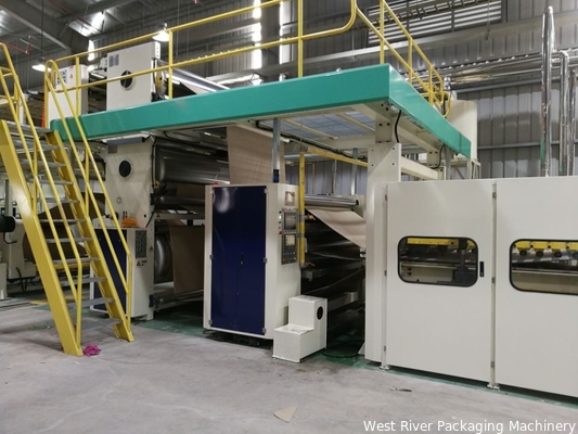 Smart 3.0 3Ply 5Ply Corrugated cardboard production line C B E Flutes width 2500mm Speed 250M/min Carton Packing Machine