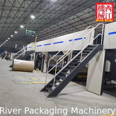 1/2/3 Layer Overhead Cardboard Convey Span Bridge Profibus Control System