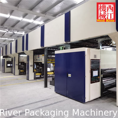 China newest 2 flute in 1 cardboard making machine- 5 minute fast change type inner vacuum single