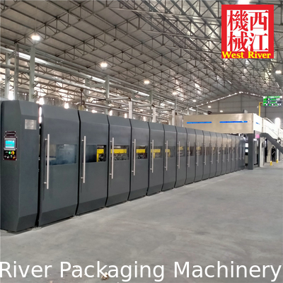 Energy-Saving Smart 4.0 Fully Automatic 5 ply Corrugated Packaging Production Line
