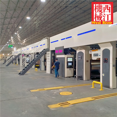 Chinese Corrugated carton making machine- convey span bridge