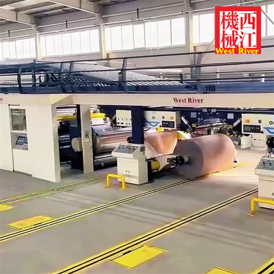 WJ150 Series 5Ply Corrugated Cardboard Production Line