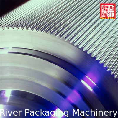 Hydraulic Control Fast Change Type Inner Vacuum Corrugation Corrugated Single Face | Cardboard Making Equipment