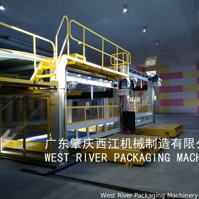 Samsung TV Package 5Ply Corrugated Cardboard Production Line Energy Saving Type