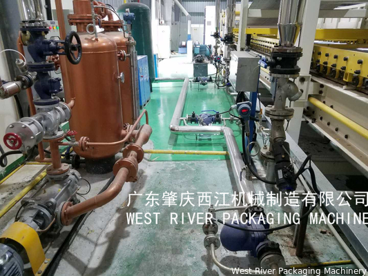 Samsung TV Package 5Ply Corrugated Cardboard Production Line Energy Saving Type