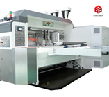 6 COLOR INLINE Printer Die Cutter Slotter Fold Gluer Enjector for corrugated carton box manufacturing