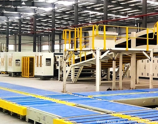 Electric 7Ply Corrugated Cardboard Production Line with Reliable After-sales Service