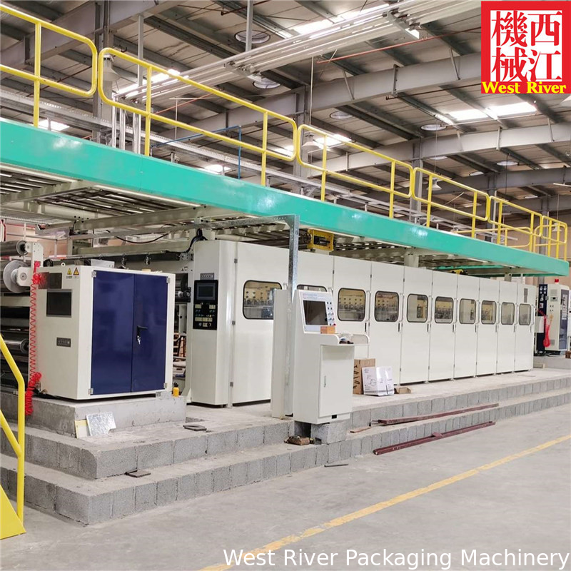 Innovative 2Ply Corrugated Single Face Production Line - Waterproof Option Available