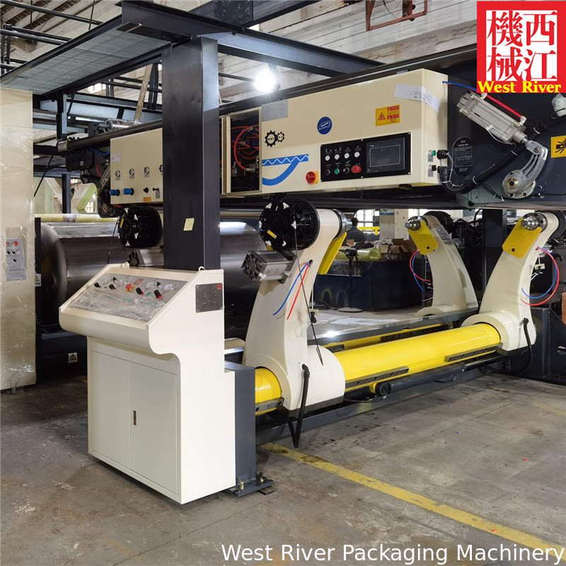 WEST RIVER Backhoff Cruise Control System 5Ply Corrugated Cardboard Production Line