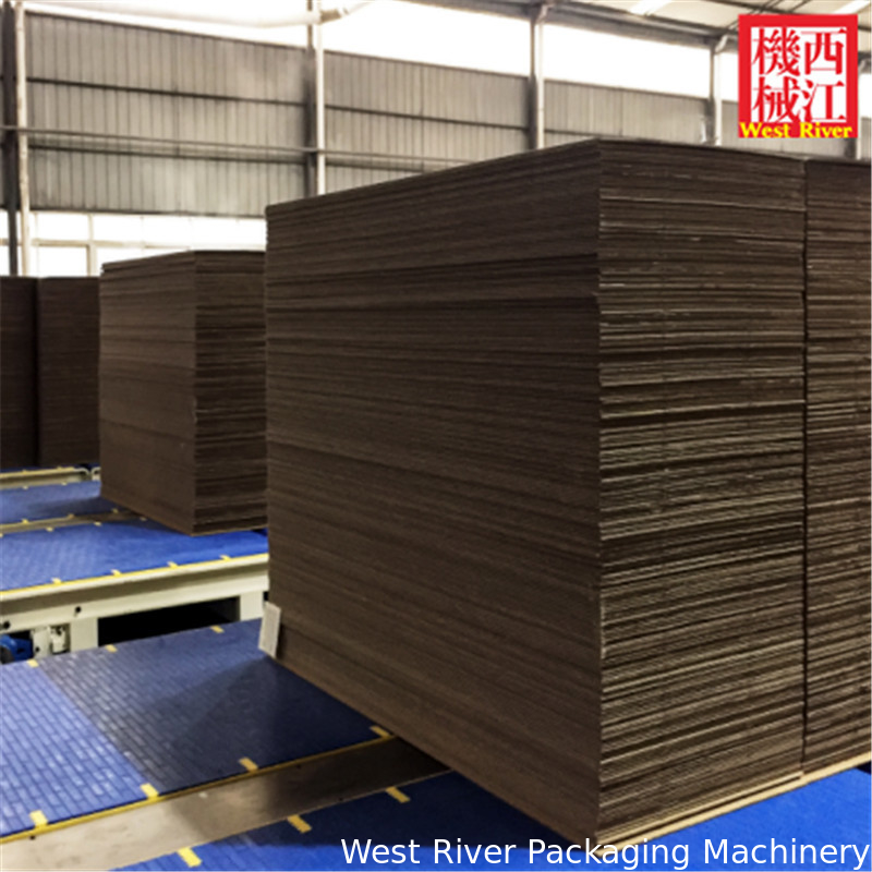 Customized Design Automatic Cardboard Logistics System | For Corrugation Plant | Connect with Printing and Finishing