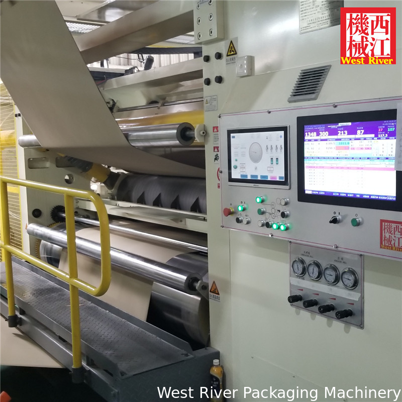 Vertical Cassette Single Facer Machine | 15 mins Change Flutes | Fully Auto Control | 2Ply Corrugator