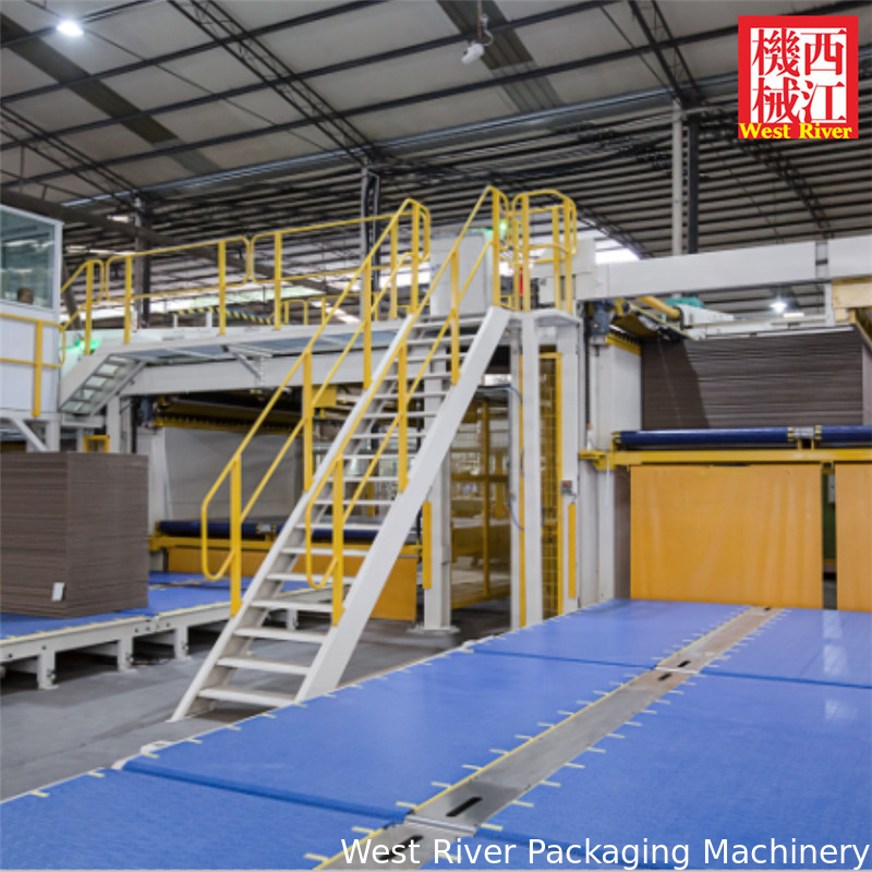 Fully Automatic 7Ply 9Ply Heavy Weight Corrugated Package Machines High Quality Cardboard Carton Box Making Machine