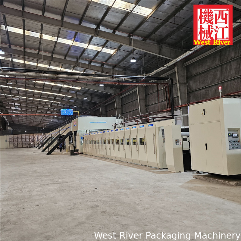 Fully Automatic 7Ply Corrugated cardboard production line cardboard making machines