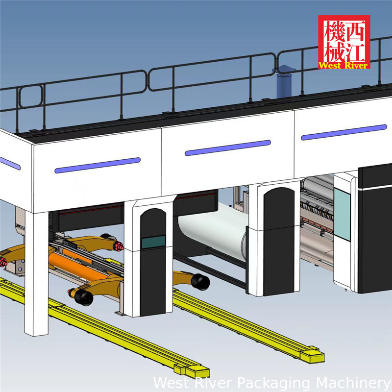 Economy 5Ply Smart 4.0 Corrugated cardboard production line Box making machines