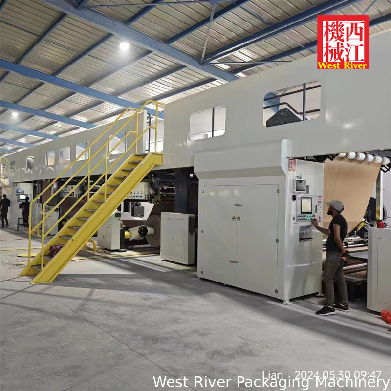Fully Auto Cassette Type Single Facer | Automatic Inner Vacuum Corrugator for Corrugation Carton Line 100-400m/min