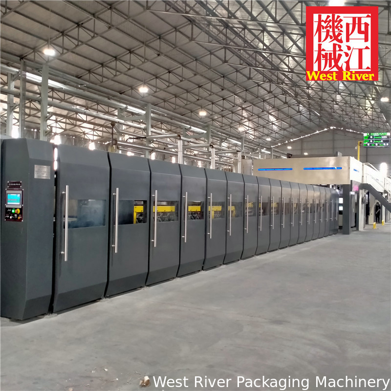 Automatic Double Facer Corrugated Cardboard Baker | Energy Saving | Low Noise | Good Cotton Belt